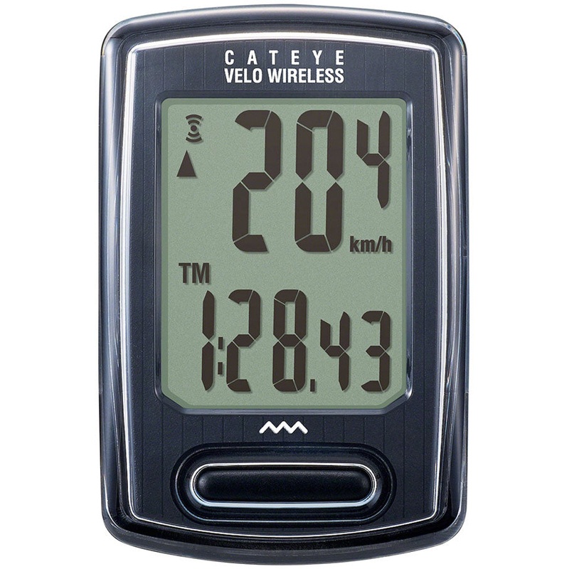 Cateye Velo Wireless Bike Computer – Black