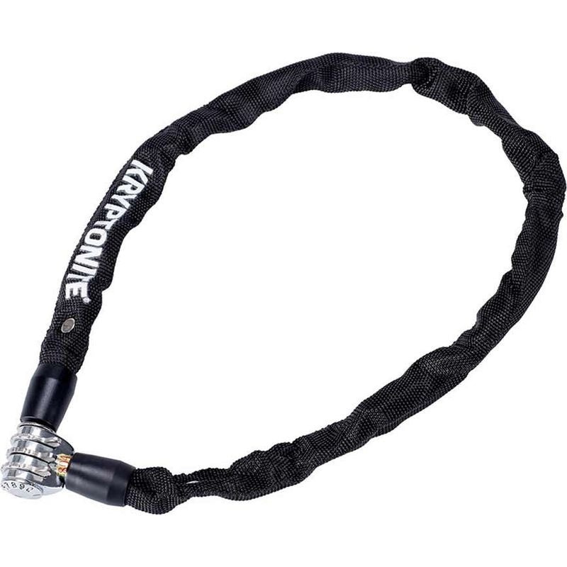 Kryptonite, Keeper 465, Chain Lock, Combination, 4mm, 67cm, 2.2′, Black
