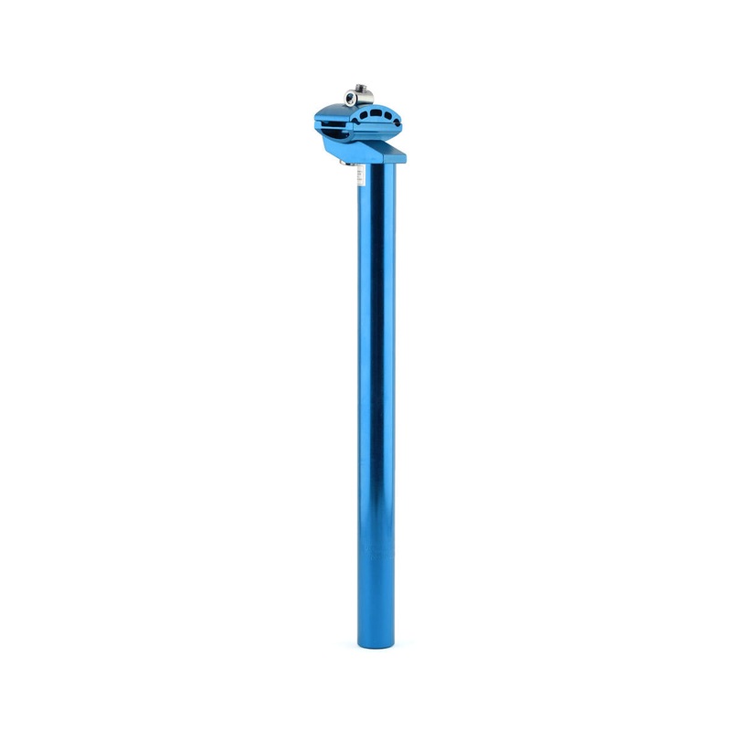 MCS Micro-Adjust Smooth Seat Post – Blue