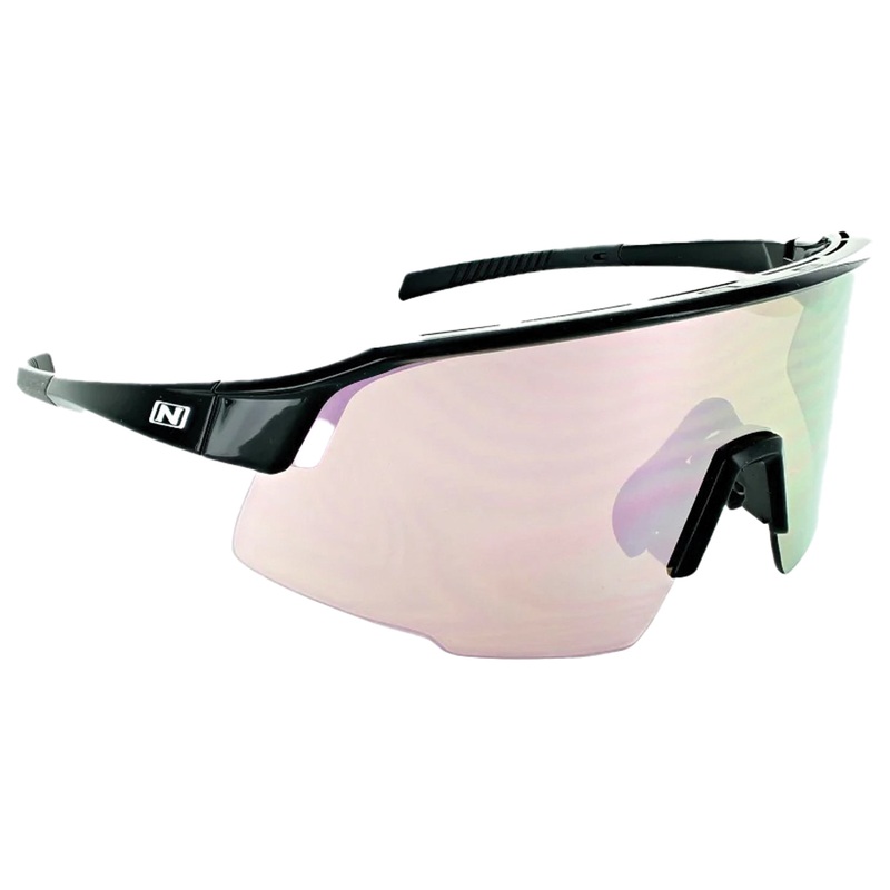 Optic Nerve FixieStealth Black Sunglasses with Purple Lens