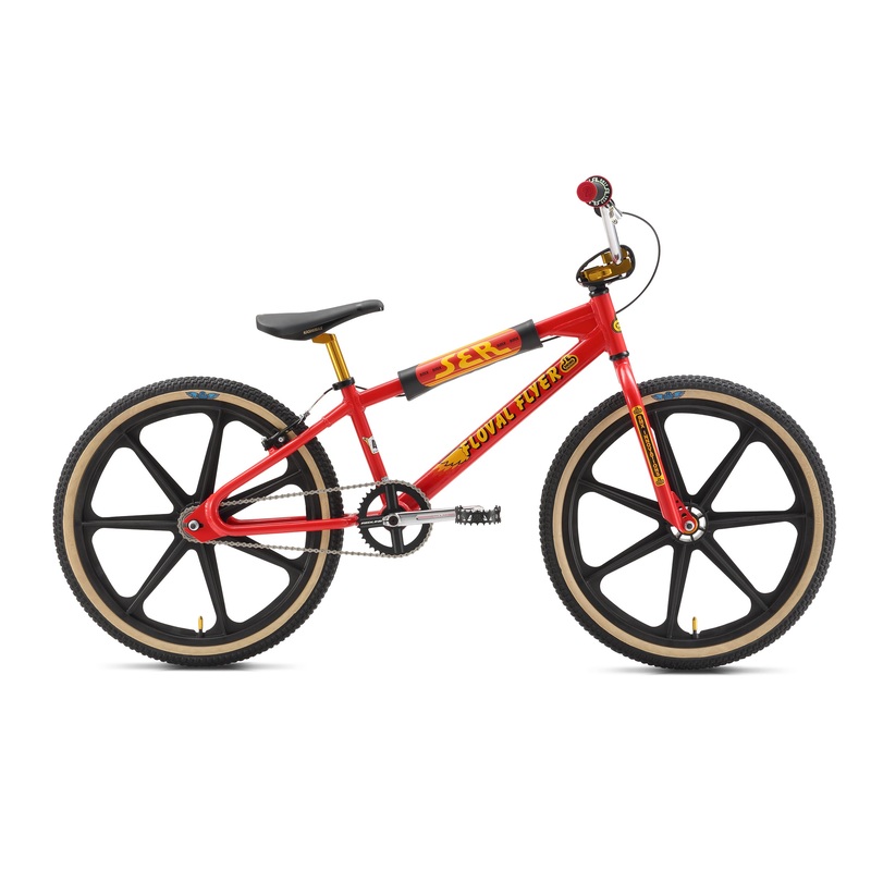SE Racing Floval Flyer Looptail 24″ BMX Freestyle Bike-Red