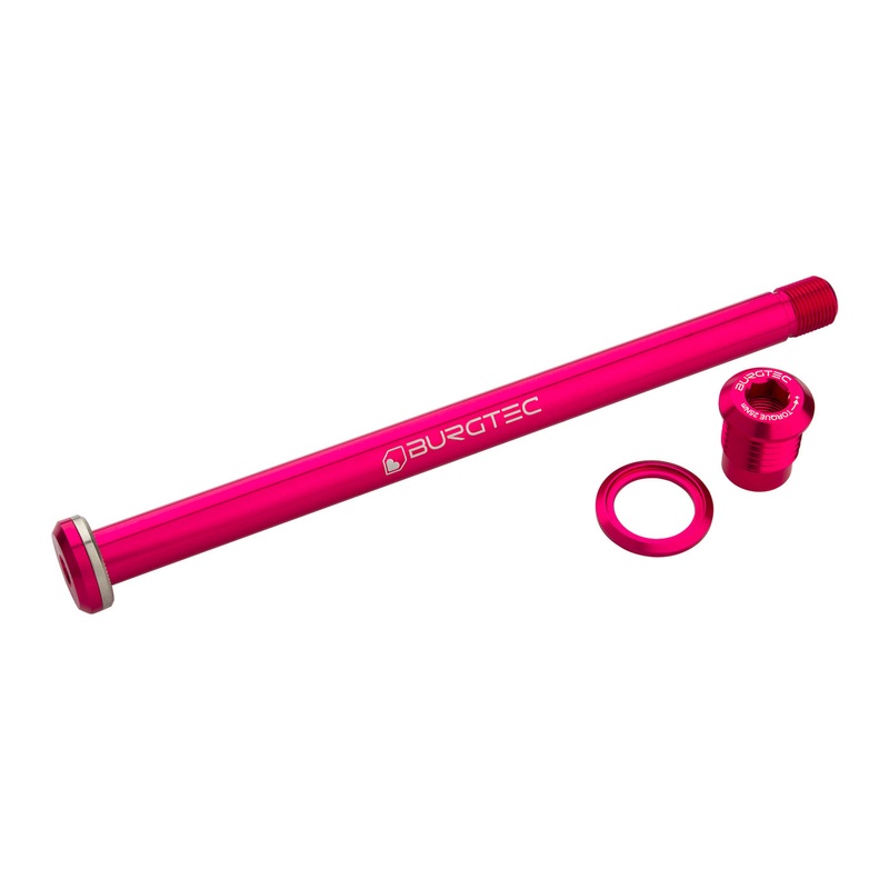 Burgtec Yeti Boost Rear Axle 12x174mm – Toxic Barbie Pink