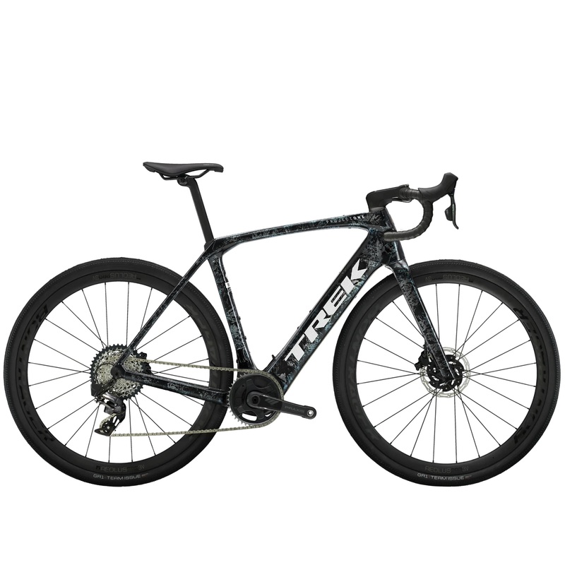 Domane+ SLR 7 AXS US 62 Carbon Smoke/Prismatic Marble