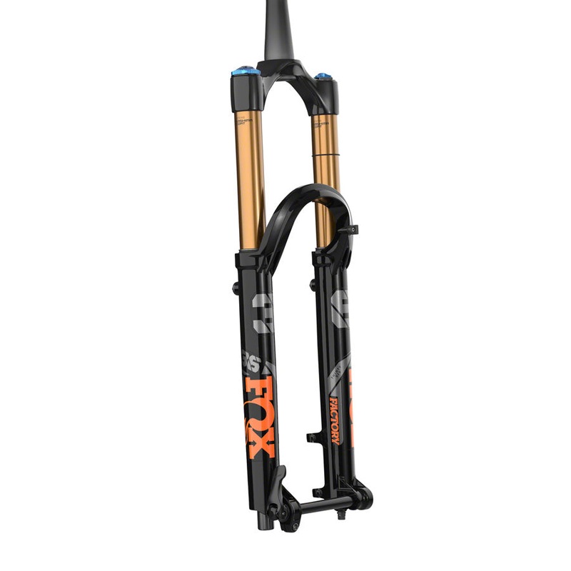 FOX 36 Factory Suspension Fork – 27.5″, 160 mm, 15QR x 110 mm, 37 mm Offset, Shiny Black, GRIP2