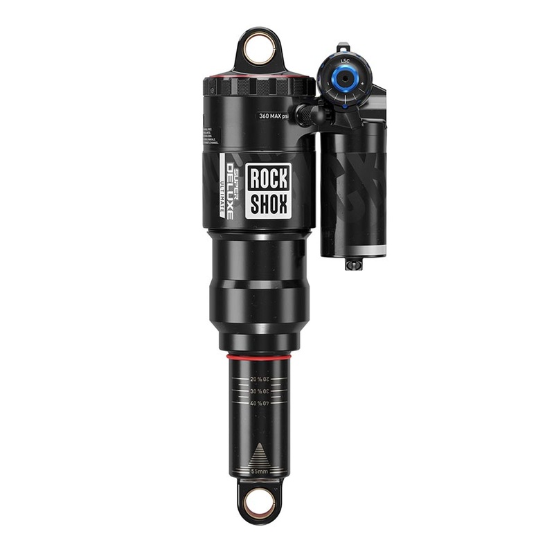 RockShox Super Deluxe Ultimate C2 Rear shock 210×55 Shaft Eyelet: Standard Body Eyelet: Bearing 0Neg/3Sleeve Tokens Reb55/Comp30 Lockout 4