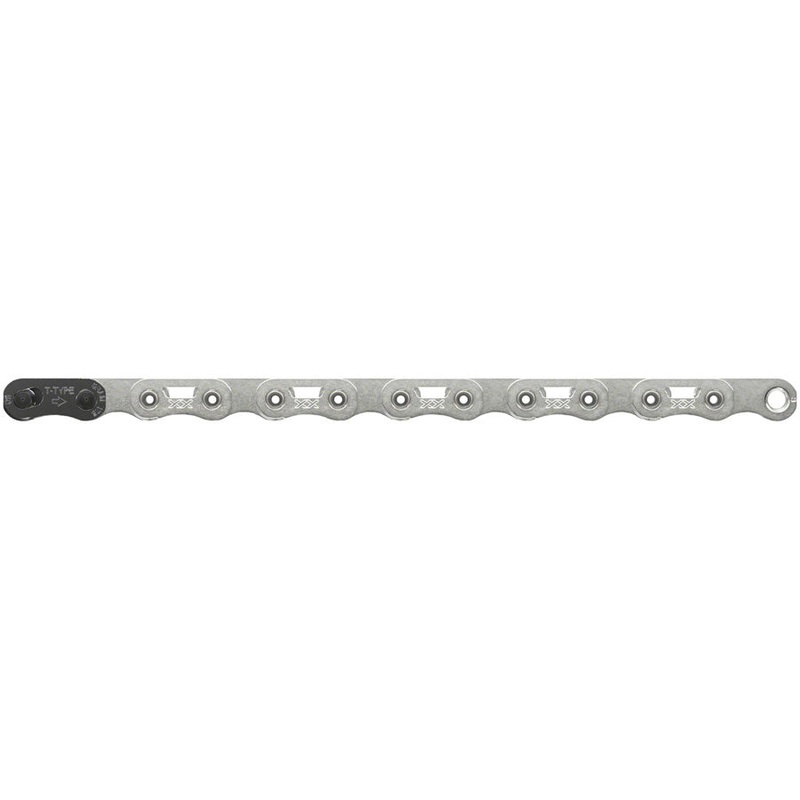 SRAM XX SL Eagle T-Type Flattop Chain – 12-Speed, 126 Links, Hollow Pin, Includes PowerLock Connector, PVD Coated,