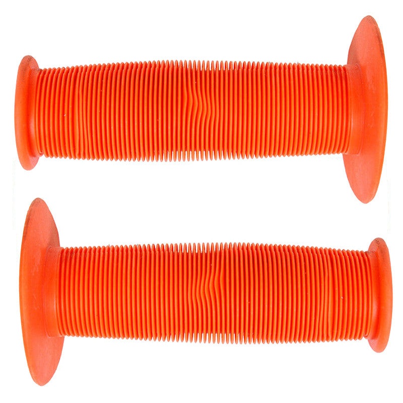 Turbo-Style BMX grips – Mushroom/Toadstool – Flanged – Orange