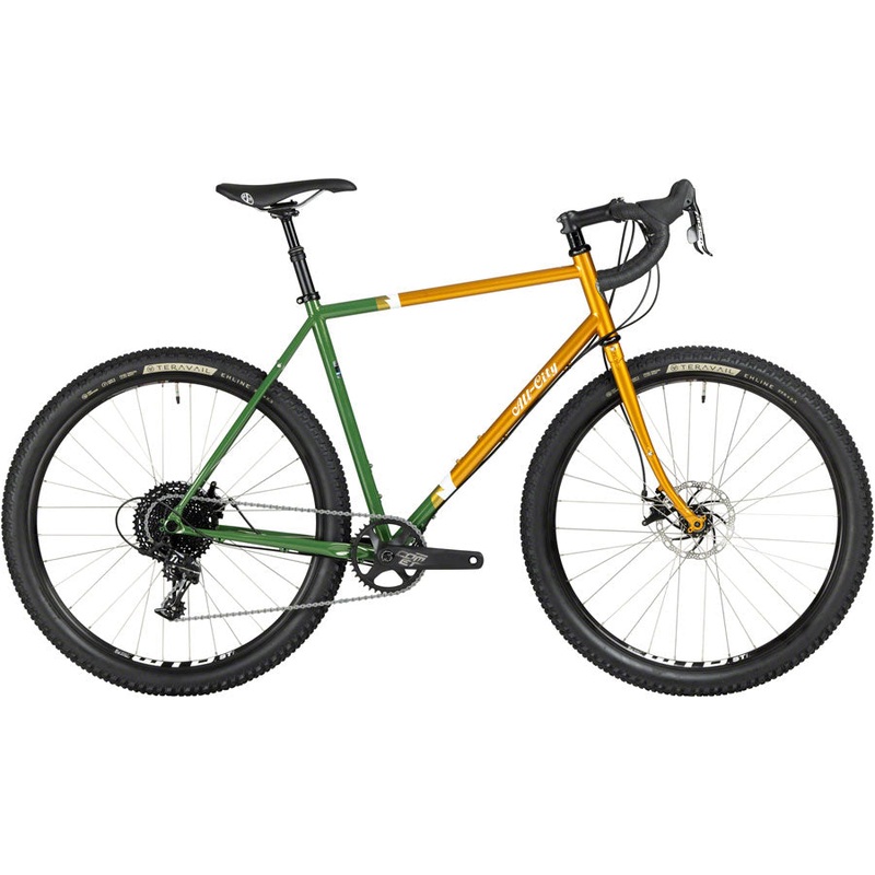 All-City Gorilla Monsoon Bike – 650b, Steel, APEX, Tangerine Evergreen, 46cm