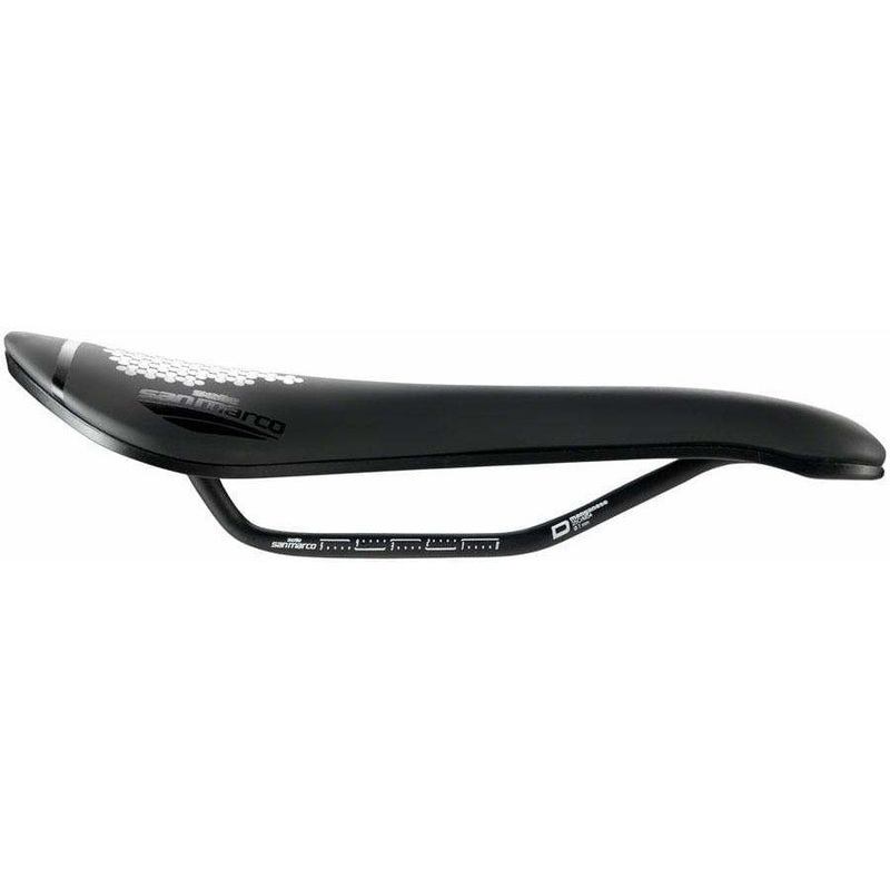 Aspide Short Open-Fit Dynamic Saddle – Manganese BLK Mens Narrow