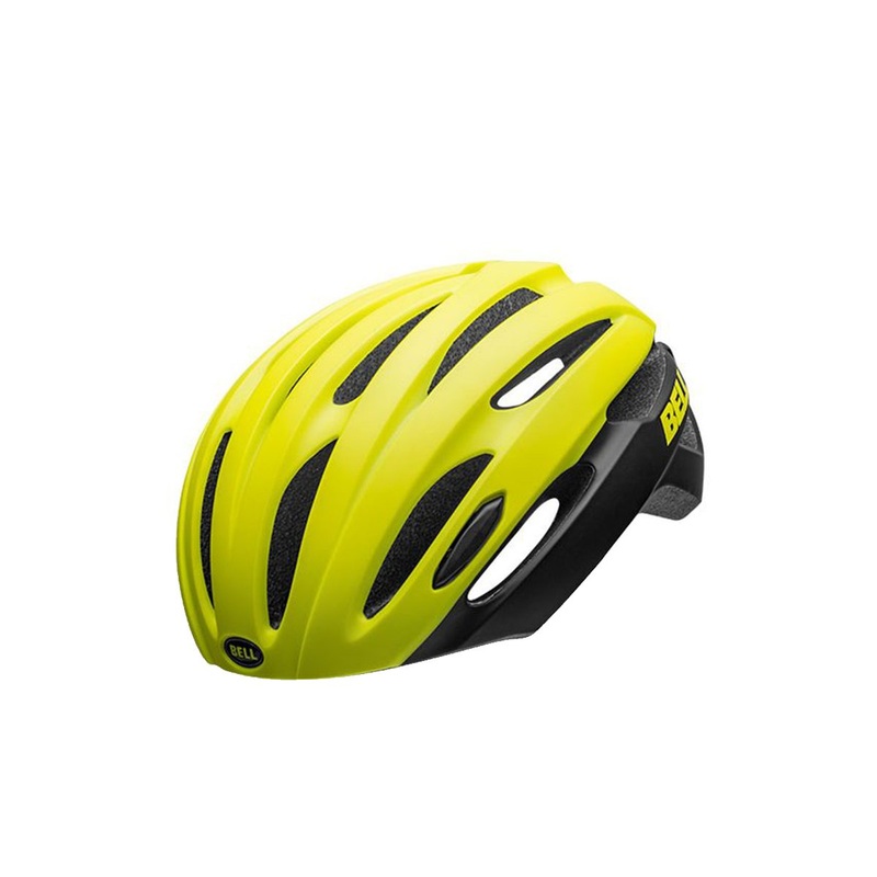 Bell Avenue LED MIPS Road Helmet – Womens – Matt Gloss Hi Viz-Black