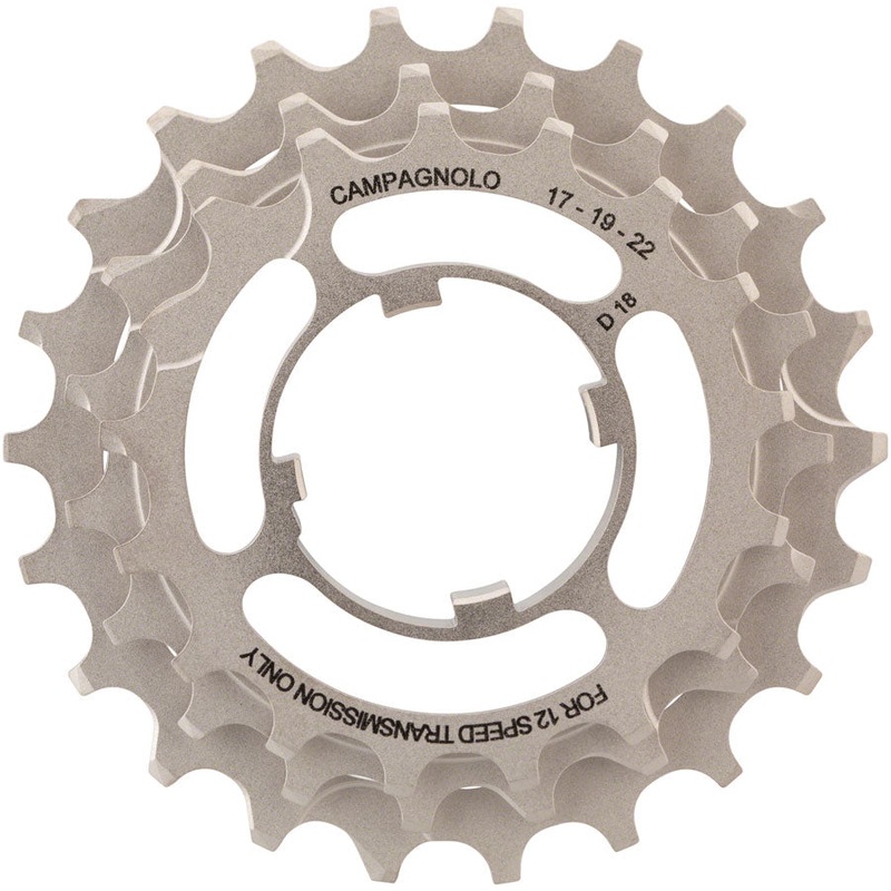 Campagnolo 12-Speed 17, 19, 22 Sprocket Carrier Assembly for 11-32 Cassettes
