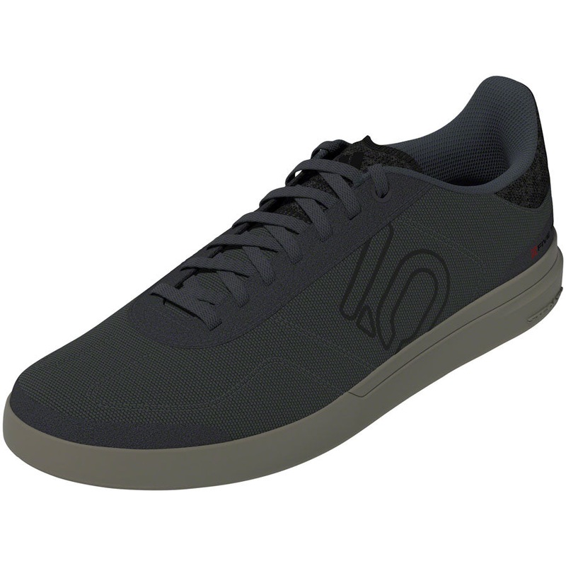Five Ten Sleuth DLX Canvas Flat Shoes – Mens Gray Six/Core BLK/Olive Strata 6.5