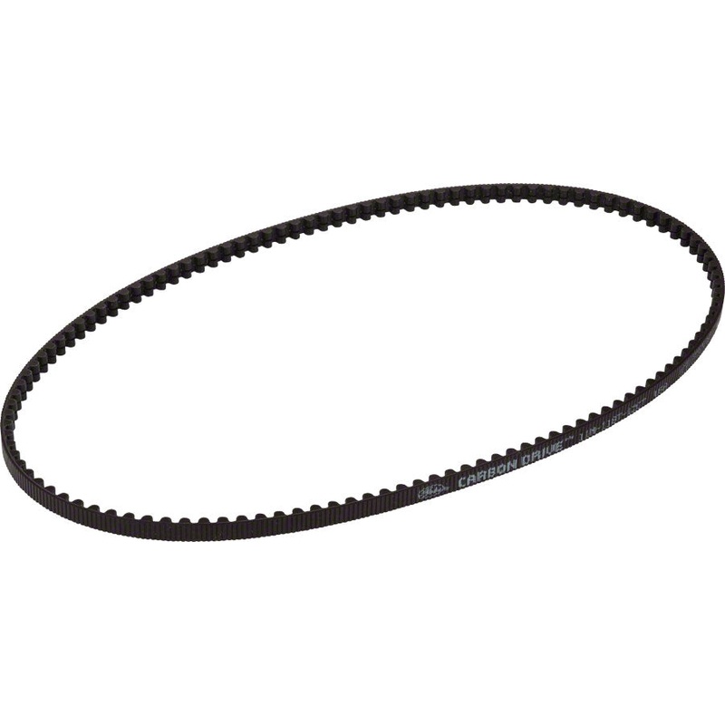 Gates Carbon Drive CDX CenterTrack Belt – 122t, Black