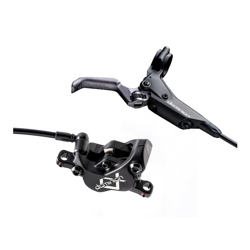 Hayes Dominion A4 Disc Brake and Lever – Front – Black-Gray