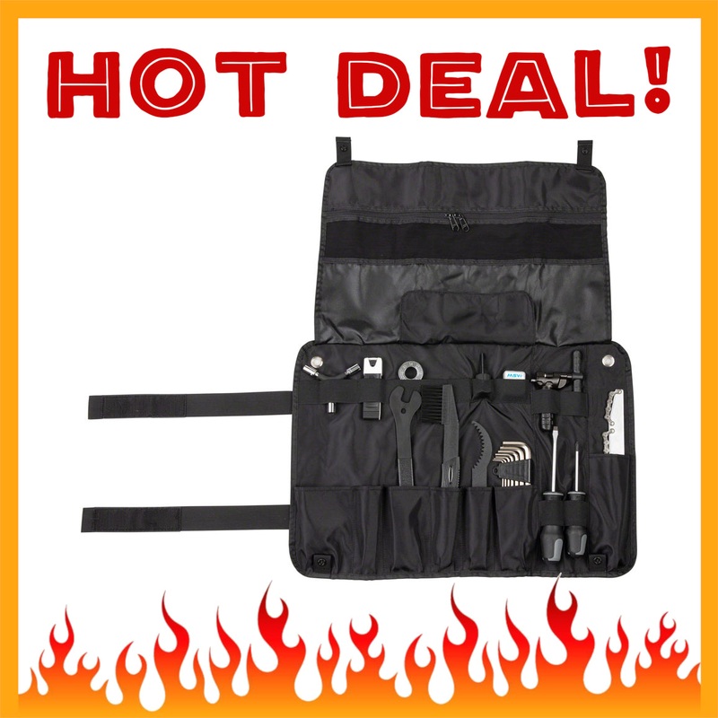 MSW Essential Tool Wrap Kit – 20 Tools + Carrying Case – Black