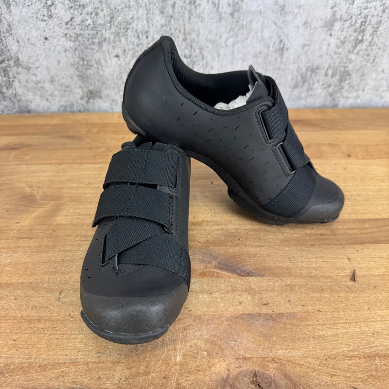 New! Fizik Terra Powerstrap X4 EU 36 Black 2-Bolt Cycling Shoes MSRP $170
