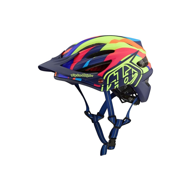 Troy Lee Designs A2 MIPS MTB Helmet – Jet – Yellow – 2019