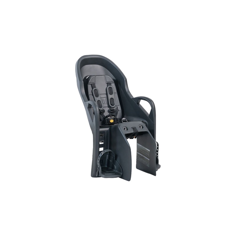 Burley Dash Rack Mount Child Seat – Black/Grey