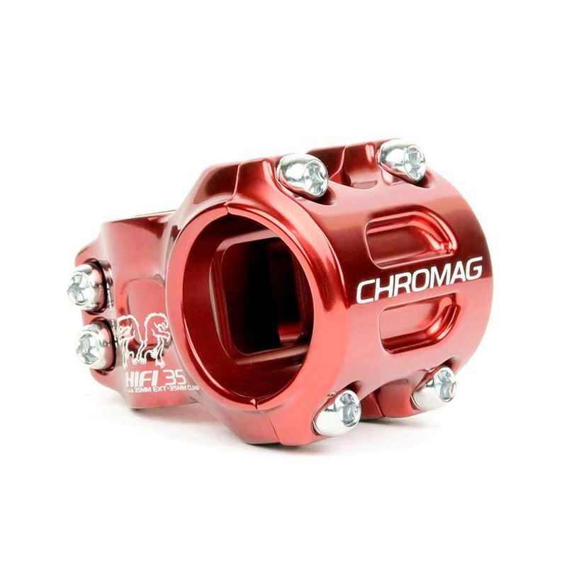 Chromag HiFi Stem 1-1/8 L: 50mm 0 Dia: 35mm Red