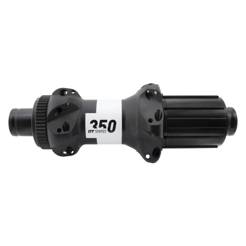 DT Swiss 350 Rear Hub – 12 x 142mm Center-Lock HG11 Road BLK 24H Straightpull 36pt