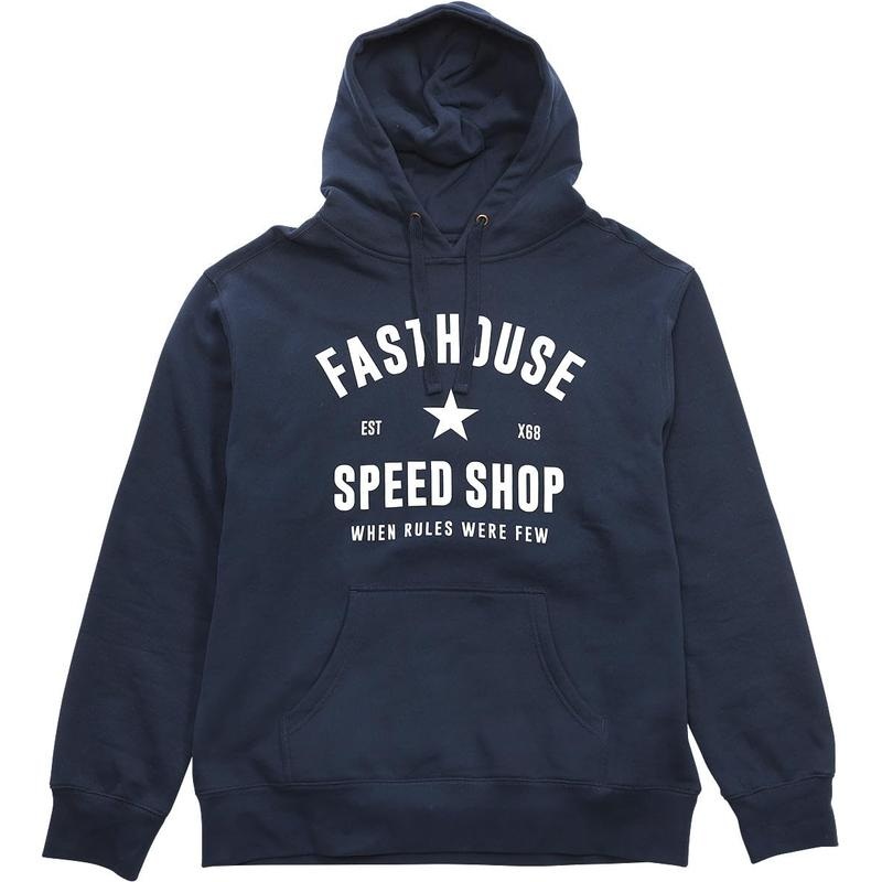 Fasthouse Paragon Hooded Pullover Navy X-Large
