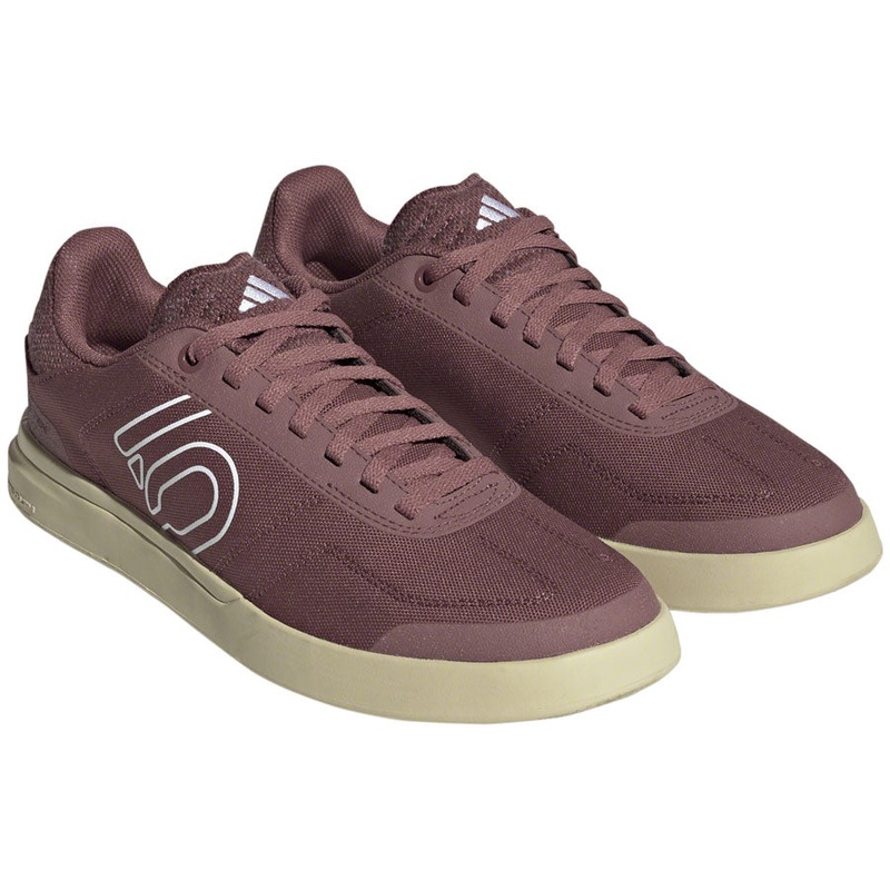Five Ten Stealth Deluxe Canvas Flat Shoes – Women’s, Quiet Crimson/Ftwr White/Core Black, 9.5
