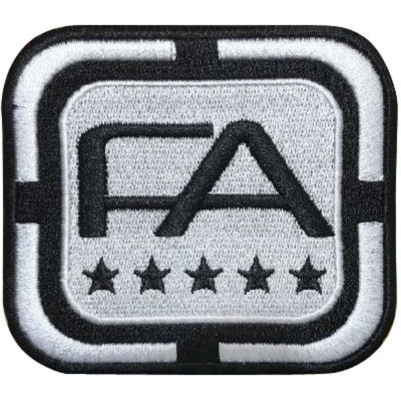 Free Agent Patch Square Sew-On Free Agent Sew-On Patch Free Agent Merchandis