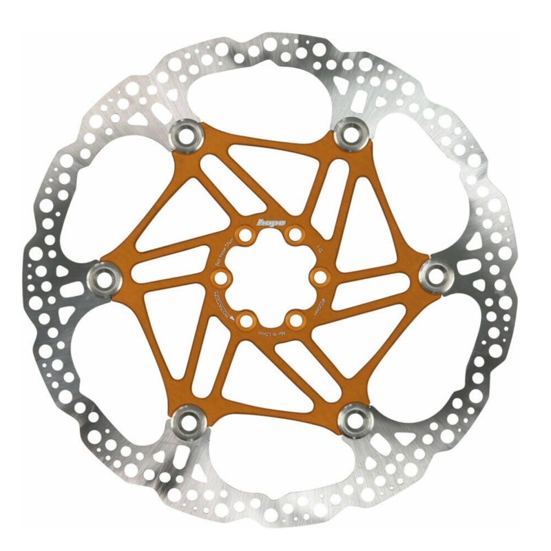 Hope Floating Disc Brake Rotor – 200mm 6-Bolt Orange