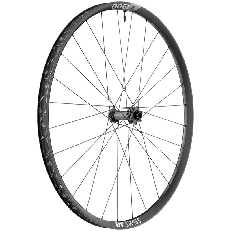 DT Swiss E 1900 Spline 30 Front Wheel – 27.5″ 15 x 110mm 6-Bolt Black