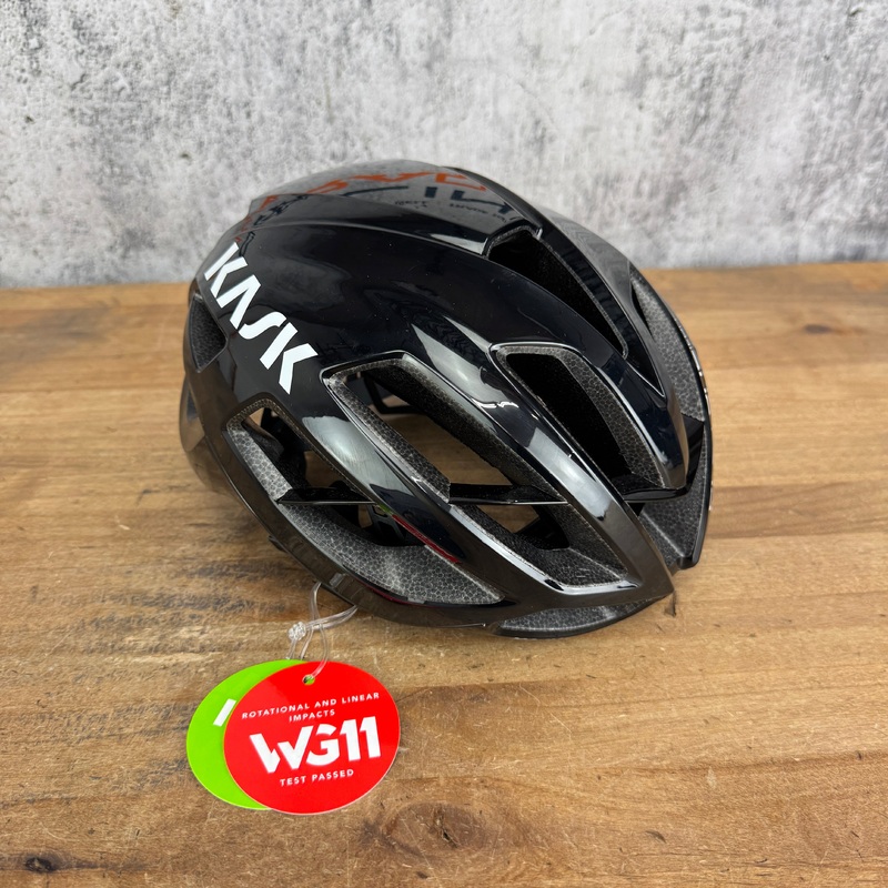 New! Kask Protone Icon Black Size Small 50-56cm Black Cycling Helmet MSRP $300