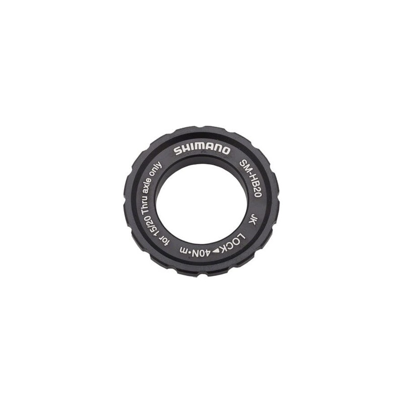 Shimano HB20 Outer Serration Disc Rotor Lockring for Centerlock Hubs