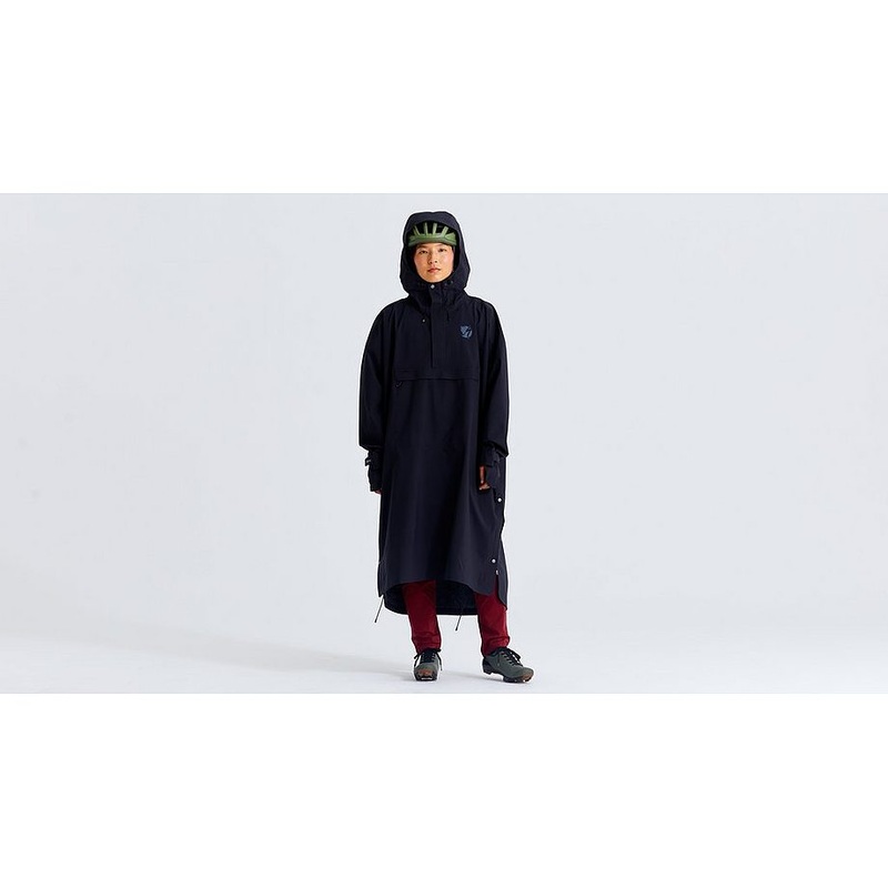 Specialized s/f rain poncho jacket black l/xl