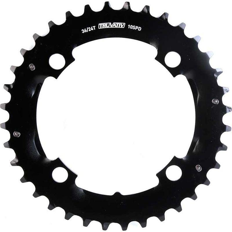 SRAM/Truvativ 36T 104mm 10 Speed Chainring to fit Specialized 24-36 Crankset No Retention Pin.