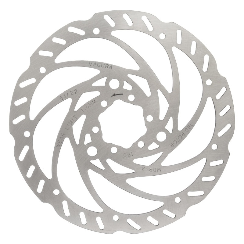 Magura MDR-A Disc Brake Rotor – 180mm 6-Bolt Only compatible MT A2 Brakes