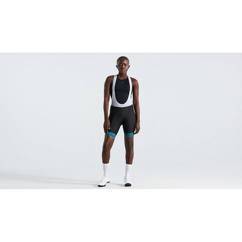 Specialized sl blur bib short wmn tropical teal s