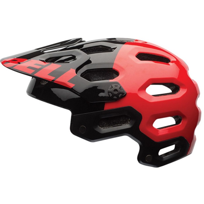 Bell Super 2 MTB Helmet – Red-Black Aggression