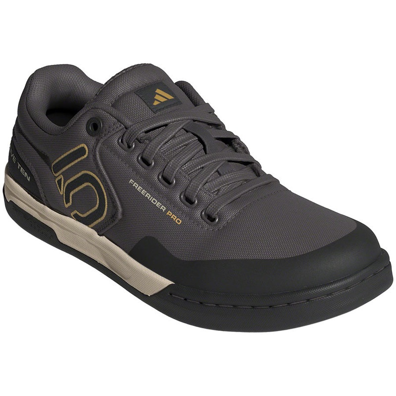 Five Ten Freerider Pro Canvas Flat Shoes – Mens Charcoal/Carbon/Oat 11.5