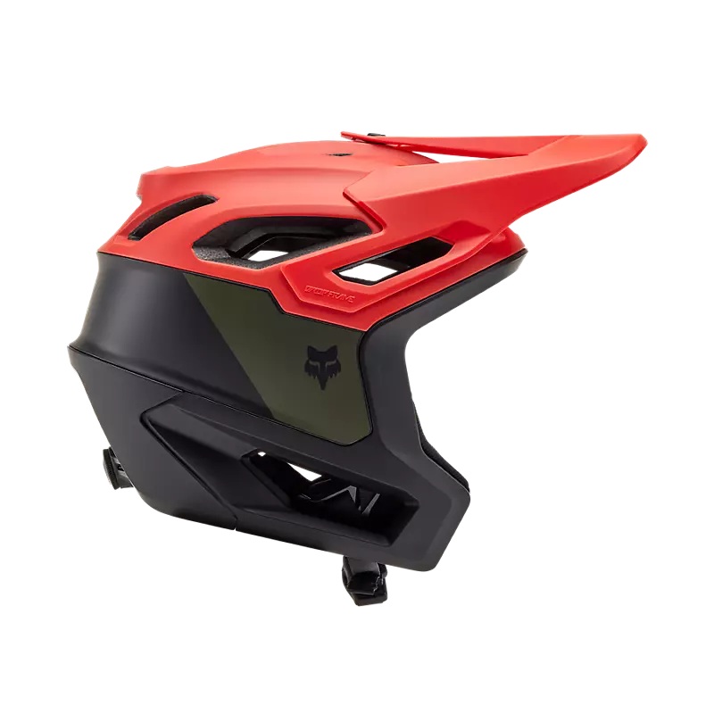 Fox Racing Dropframe Pro MTB Helmet – NYF – Orange Flame