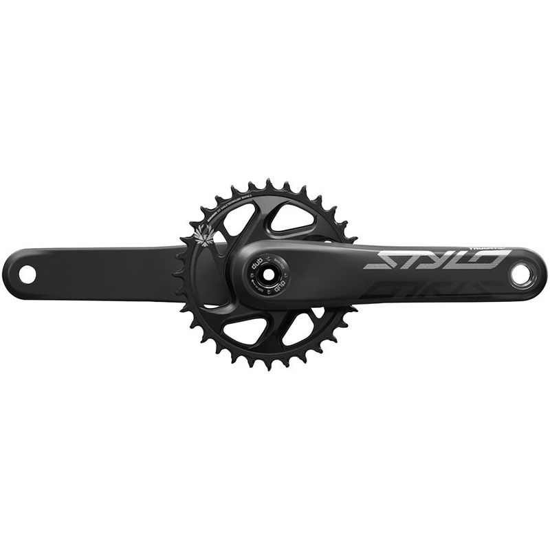 Truvativ Stylo Carbon DUB Crankset Speed: 11/12 Spindle: 28.99mm BCD: Direct Mount 34 DUB 175mm Cannondale AI Black