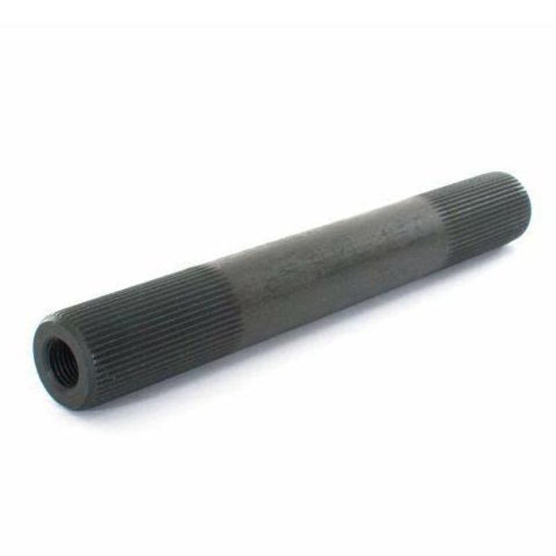 19mm 48 Spline Hollow Chromoly  BMX Spindle – 3/8″ x 24tpi – 138mm length
