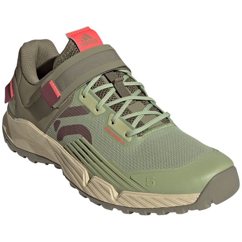 Five Ten Trailcross Mountain Clipless Shoes – Womens Quiet Crimson/Orbit Green/Turbo 9.5