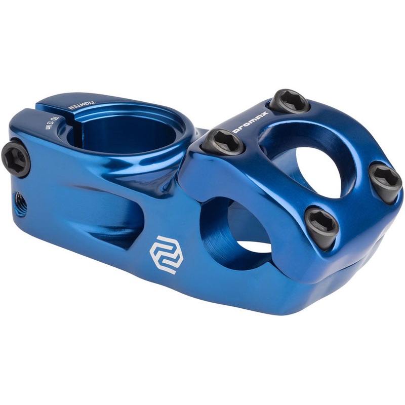 Promax Impact BMX Stem – 53mm Top Load Blue