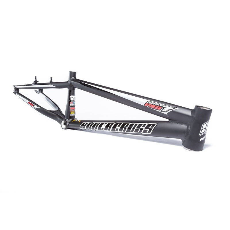 SX RS7 BMX Race Frame-Matte Black