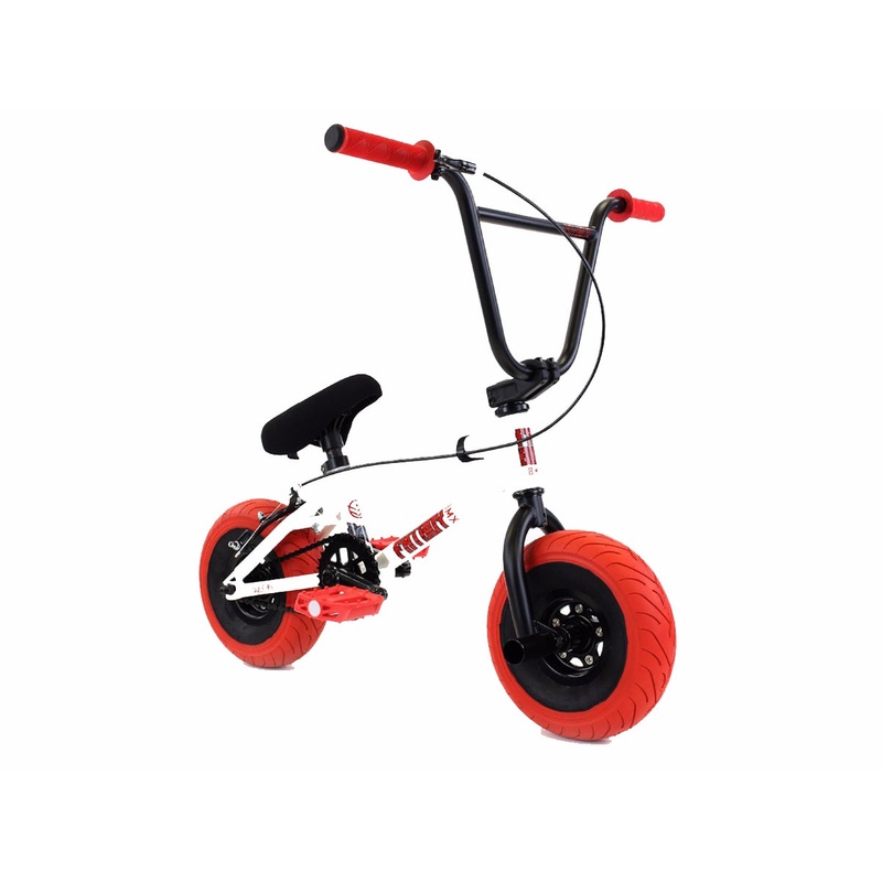 Fat Boy Wulf Pro Mini Bike – White/Red