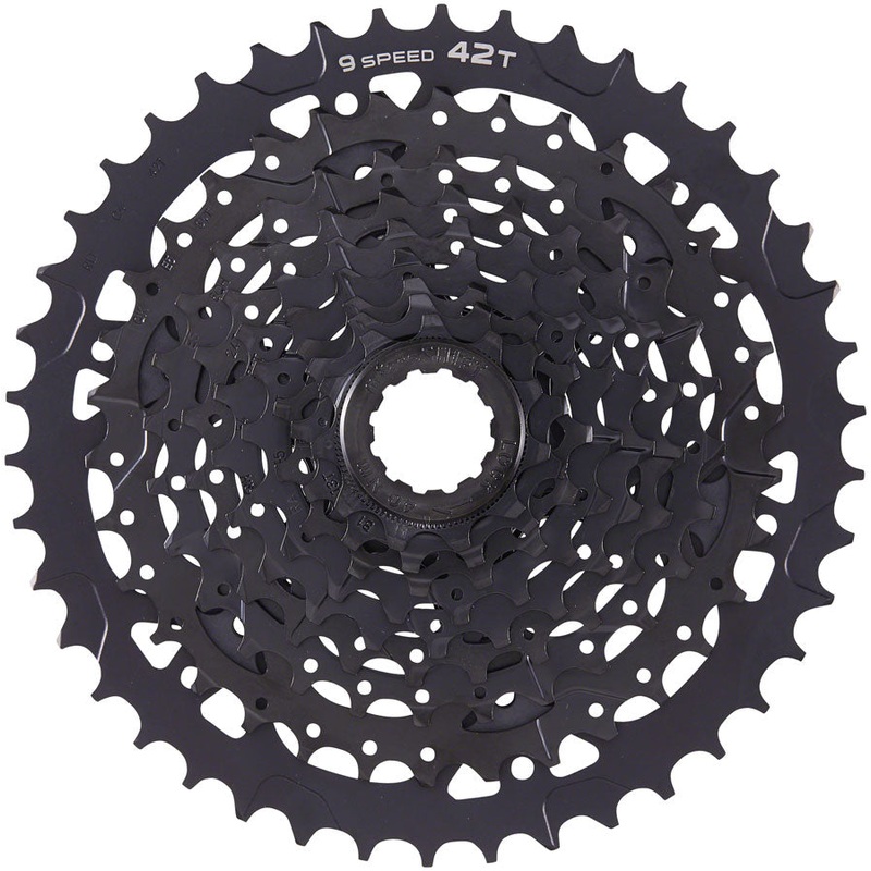 microSHIFT ADVENT Cassette – 9 Speed, 11-42t, Black, ED Coated