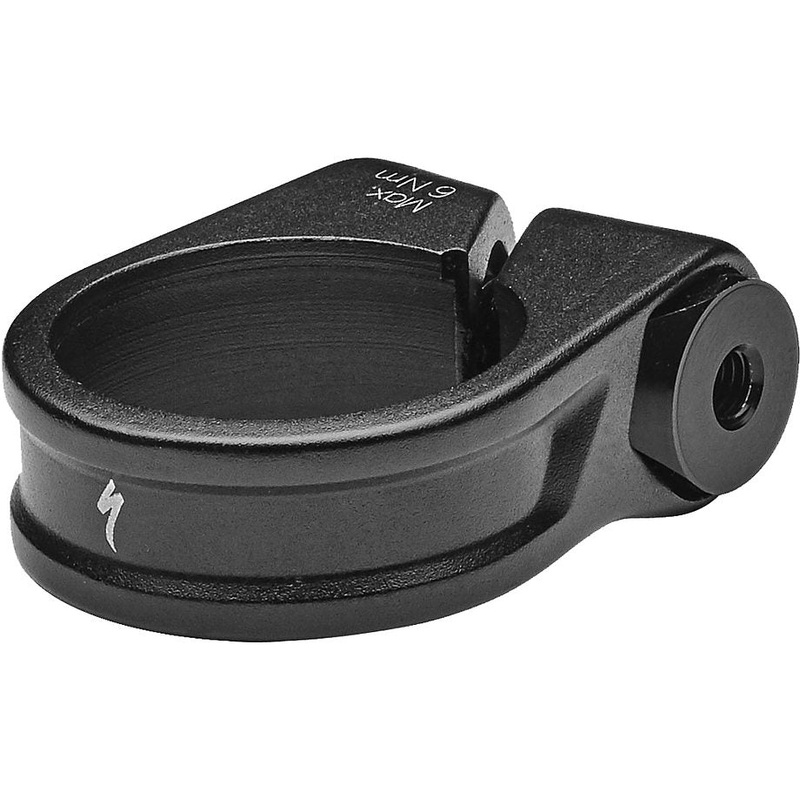 Specialized rear rack seat collar seatpost black 31.6mm
