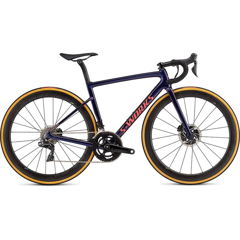 Specialized S-Works tarmac wmn sl6 disc di2 gloss chameleon flake / satin acid red / clean 54