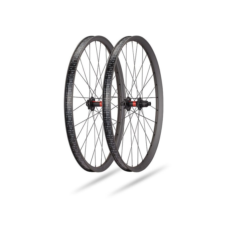 Specialized traverse hd 240 wheel satin carbon/gloss black 29 front 28h