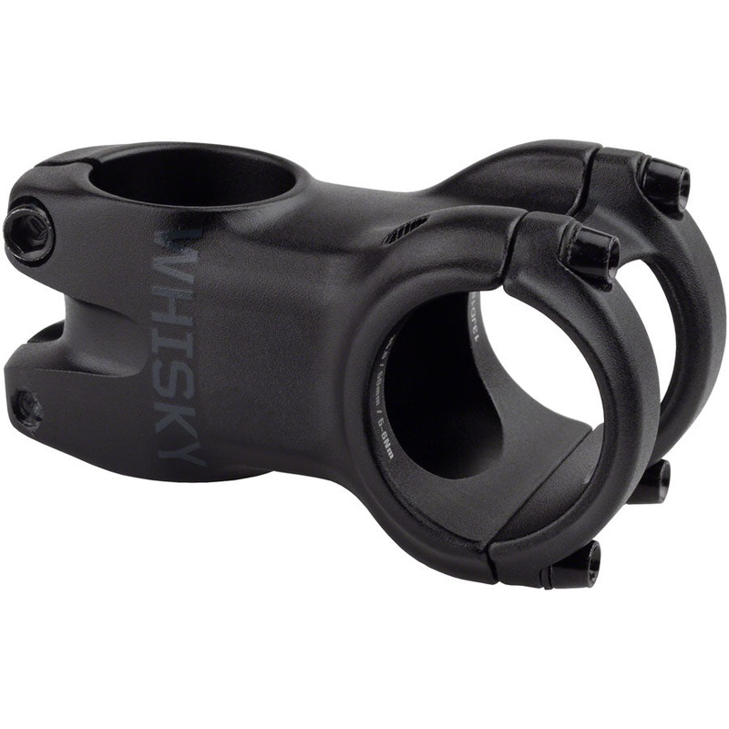 WHISKY No.7 MTN Stem – 40mm, 31.8 Clamp, +/-0, 1 1/8″,Aluminum, Black