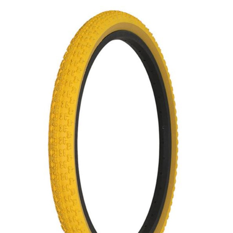 20×1.75 Innova Comp 3 III Tread BMX Tire – Yellow w/ Gumwall
